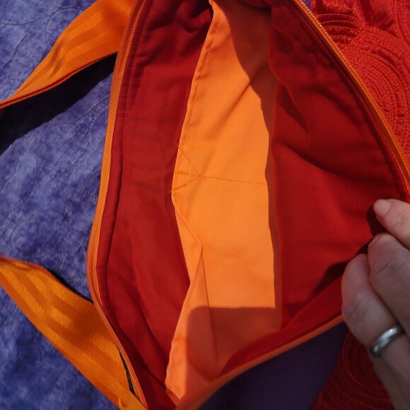 Handmade NWOT Crossbody Bag/Purse with an Orange Strap. Various Colours. - Picture 3 of 3